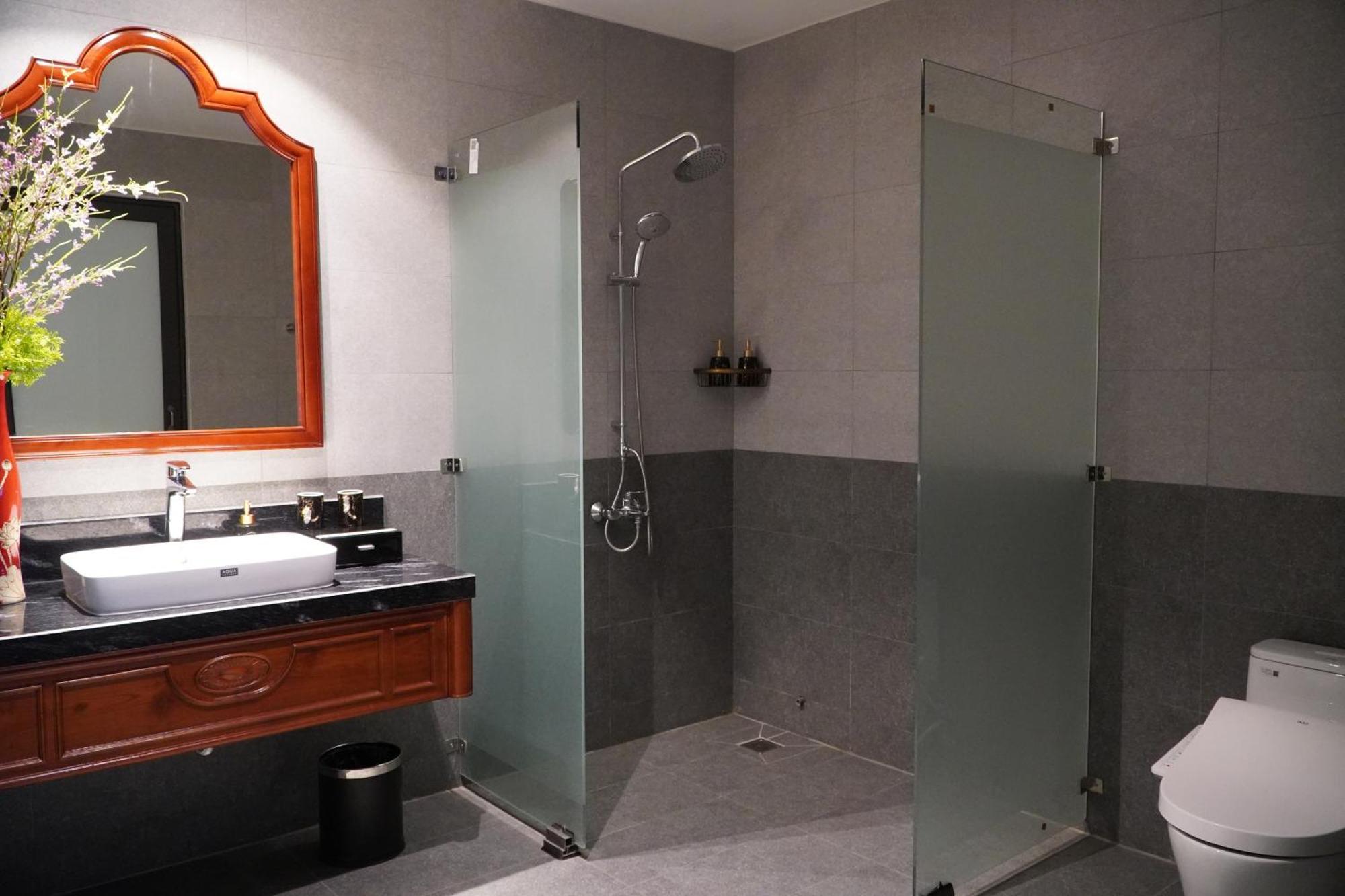 Nhà hàng - Khách sạn Sơn Nữ Bac Kan Exterior foto